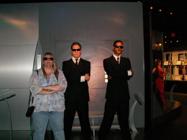 Men in Black at the wax museum