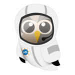 HootSuite Owl in Spacesuit